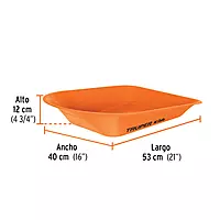 Carretilla para niños, concha metálica 54 x 40 cm, Truper - CAR-KID / 102996