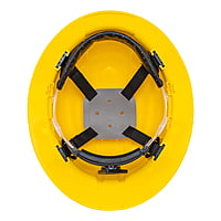 Casco de seguridad, ala ancha, amarillo - CAS-AX / 10566 Casco de seguridad, ala ancha, amarillo - CAS-AX / 10566