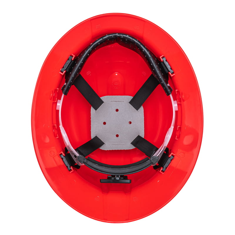 Casco de seguridad, ala ancha, rojo - CAS-RX / 10573 Casco de seguridad, ala ancha, rojo - CAS-RX / 10573