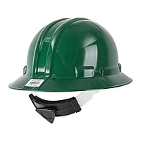 Casco de seguridad, ala ancha, verde - CAS-VX / 10572 Casco de seguridad, ala ancha, verde - CAS-VX / 10572