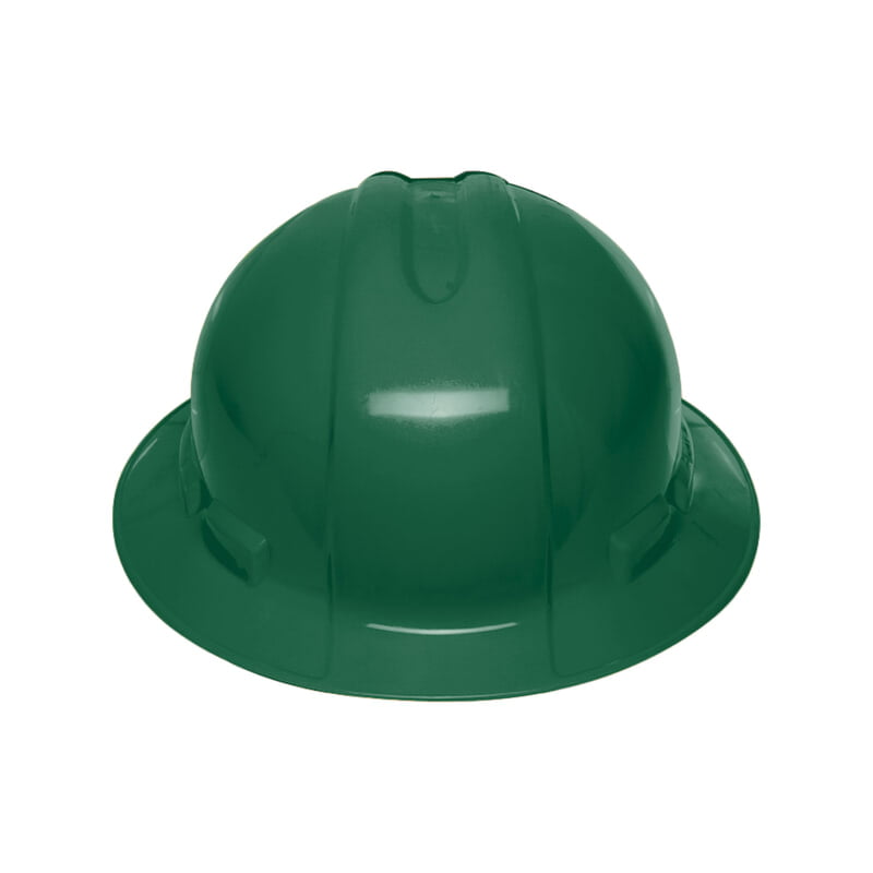 Casco de seguridad, ala ancha, verde - CAS-VX / 10572 Casco de seguridad, ala ancha, verde - CAS-VX / 10572