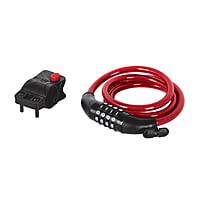 Candado de cable con combinación, 10 mm X 1.20 m - CB-10C / 43925 Candado de cable con combinación, 10 mm X 1.20 m - CB-10C / 43925