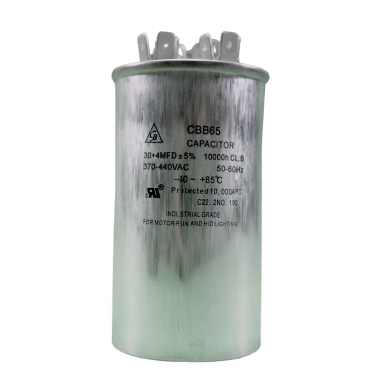 Capacitor Dual 30+4 Mfd 440 Vac "Gb" - Cd-R30D+4 Capacitor Dual 30+4 Mfd 440 Vac "Gb" - Cd-R30D+4