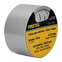 Cinta para ducto, 10 m, Pretul - CDU-10P / 20528 Cinta para ducto, 10 m, Pretul - CDU-10P / 20528