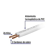 metro-de-cordón-dúplex-flexible-spt-16-awg-en-carrete-500-m-cdu-16-500-40043 metro-de-cordón-dúplex-flexible-spt-16-awg-en-carrete-500-m-cdu-16-500-40043