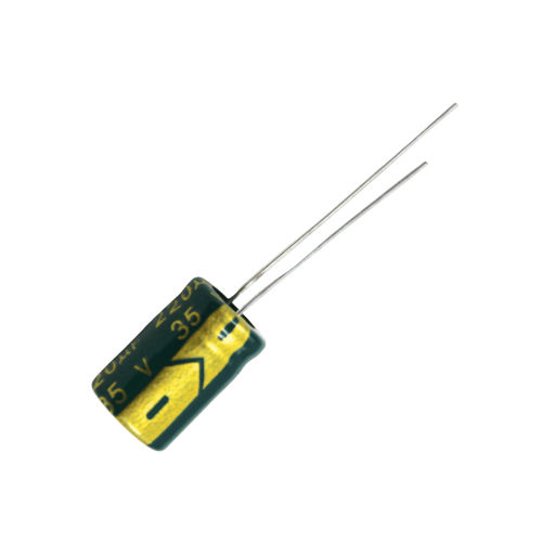 Capacitor Electrolítico de Aluminio 220uf, 35v - CEA220/35 Capacitor Electrolítico de Aluminio 220uf, 35v - CEA220/35