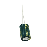 Capacitor Electrolítico de Aluminio 220uf, 35v - CEA220/35 Capacitor Electrolítico de Aluminio 220uf, 35v - CEA220/35