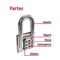 Candado de hierro, 63mm, gancho corto, caja - CH-63 / 43801 Candado de hierro, 63mm, gancho corto, caja - CH-63 / 43801