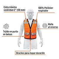 chaleco-seguridad-reforzado-c-bolsas-naranja-extra-grande chaleco-seguridad-reforzado-c-bolsas-naranja-extra-grande