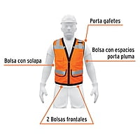 chaleco-seguridad-reforzado-c-bolsas-naranja-extra-grande chaleco-seguridad-reforzado-c-bolsas-naranja-extra-grande