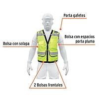 chaleco-seguridad-reforzado-con-bolsas-verde-extra-grande chaleco-seguridad-reforzado-con-bolsas-verde-extra-grande