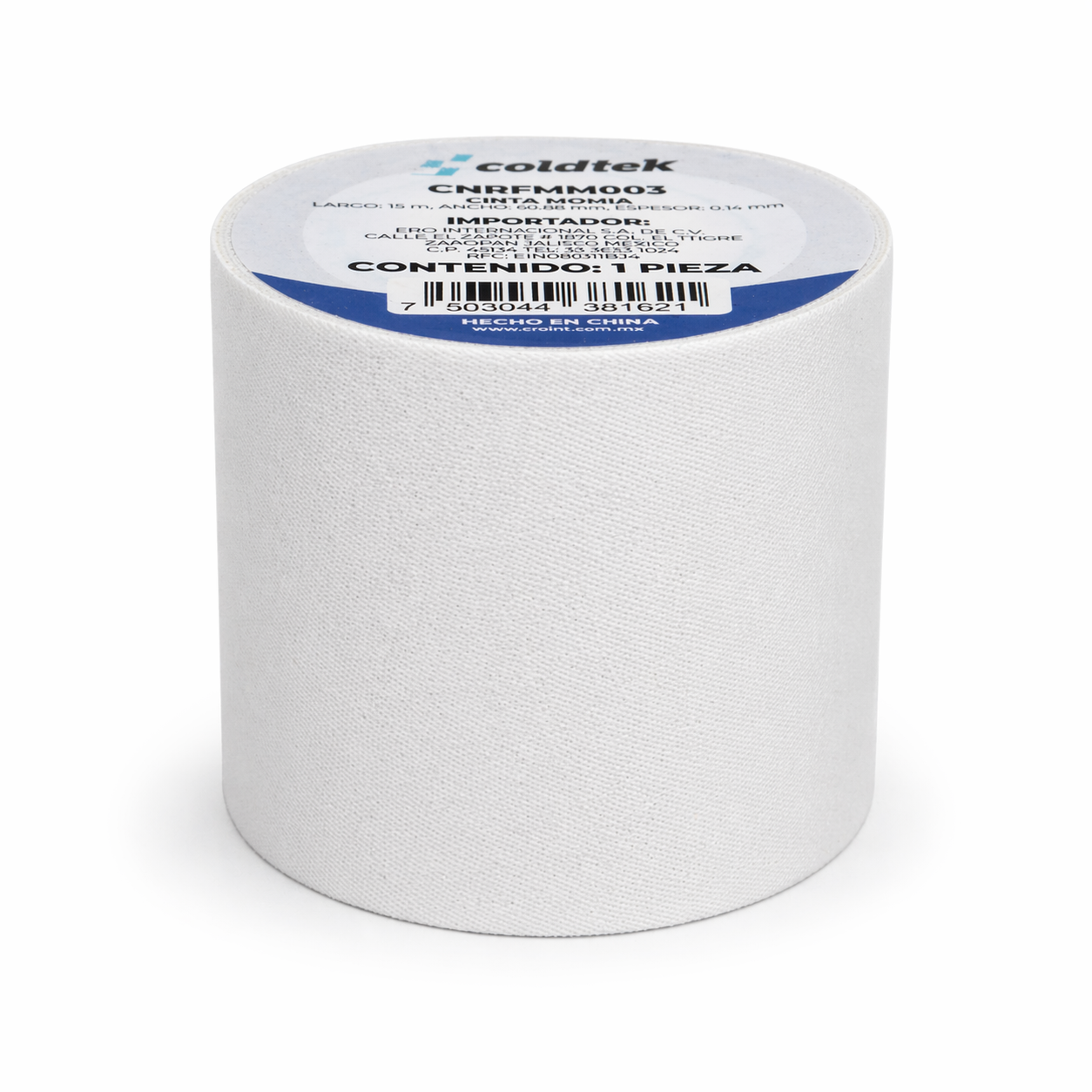 Cinta Momia Espesor 0.14mm, Ancho 60.88, Longitud 15m - CNRFMM003