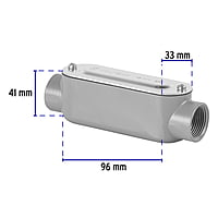Condulet 3/4' conexión tipo C, Volteck - COLET-3/4-C / 46983 Condulet 3/4' conexión tipo C, Volteck - COLET-3/4-C / 46983