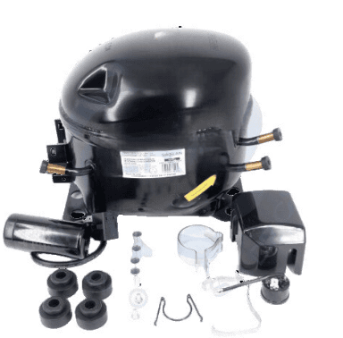 Compresor COMPTEK QD153Y11G, gas R600a, LBP, AC para refrigeración 1/3 HP, 120V, 60Hz