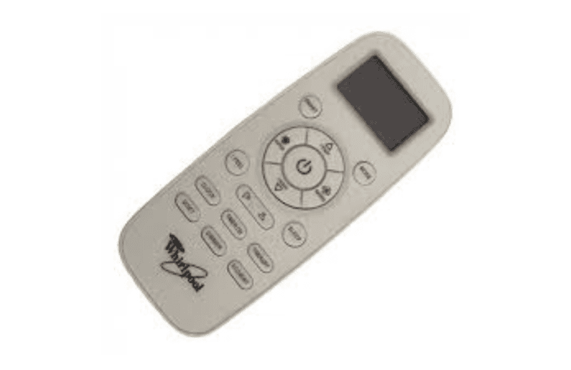 Control remoto minisplit maca Whirlpool para modelo SWA6267Q- WCRS070909 Control remoto minisplit maca Whirlpool para modelo SWA6267Q- WCRS070909