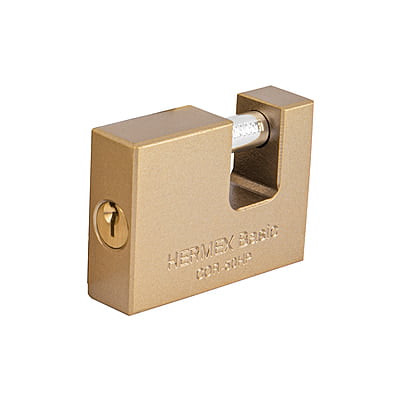 Candado antipalanca, 50mm, cuerpo de hierro, Hermex Basic - COR-50HP / 22515