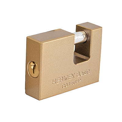 Candado antipalanca, 60mm, cuerpo de hierro, Hermex Basic - COR-60HP / 22516