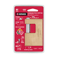Candado antipalanca, 75mm, cuerpo de latón llave tradicional - COR-75 / 43357 Candado antipalanca, 75mm, cuerpo de latón llave tradicional - COR-75 / 43357