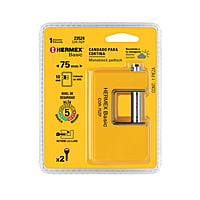 Candado antipalanca, 75mm, cuerpo metálico, Hermex Basic - COR-75ZP / 23524 Candado antipalanca, 75mm, cuerpo metálico, Hermex Basic - COR-75ZP / 23524