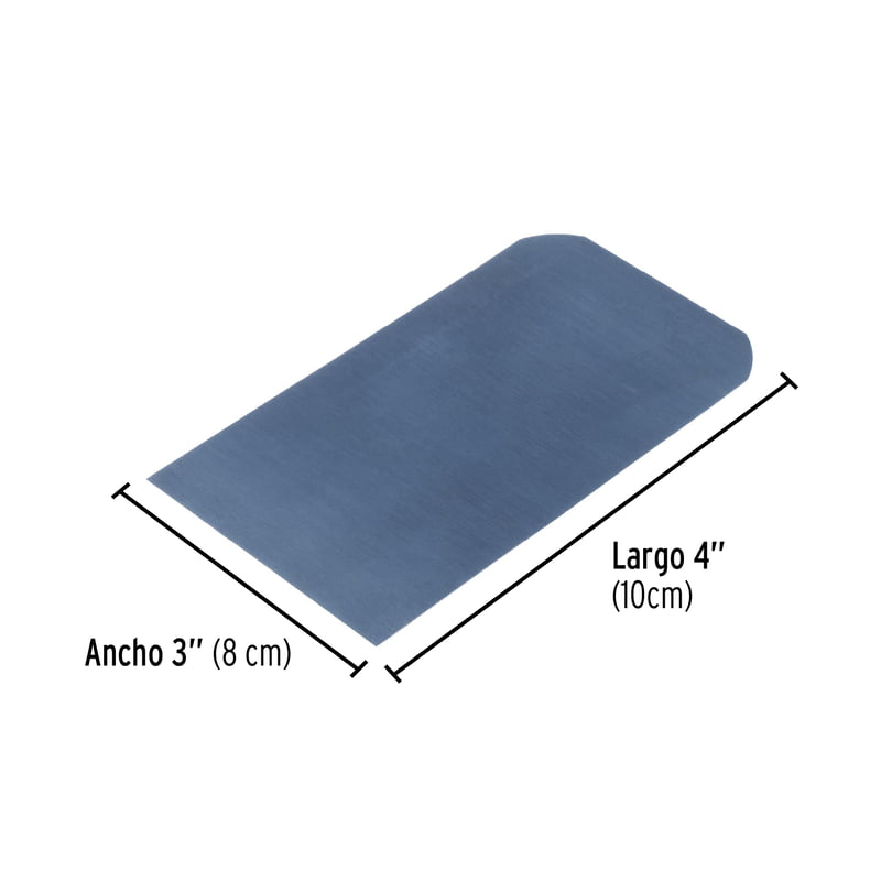Cuña de 4 X 3', sin mango, Pretul, bolsa 20 piezas - CUÑ-43P / 21640 Cuña de 4 X 3', sin mango, Pretul, bolsa 20 piezas - CUÑ-43P / 21640