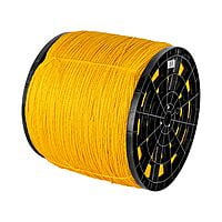 Kilo de cuerda amarilla de polipropileno 4 mm, rollo 20 kg - CUE-04 / 44472 Kilo de cuerda amarilla de polipropileno 4 mm, rollo 20 kg - CUE-04 / 44472