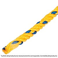 Kilo de cuerda amarilla de polipropileno 6 mm, rollo 20 kg - CUE-06 / 44485