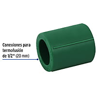 Cople de PPR, 1/2', 20mm - CV-261 / 49891 Cople de PPR, 1/2', 20mm - CV-261 / 49891