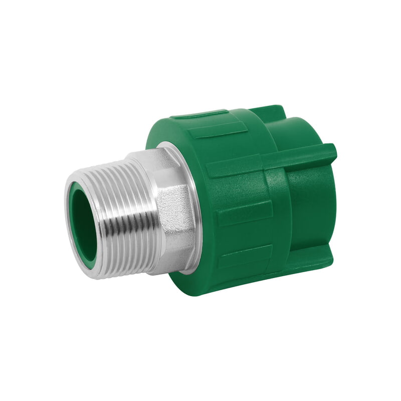 Conexión de PPR, 1-1/4', 40mm, macho - CV-614 / 45450 Conexión de PPR, 1-1/4', 40mm, macho - CV-614 / 45450