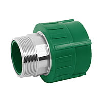 Conexión de PPR, 2', 63mm, macho - CV-616 / 45452 Conexión de PPR, 2', 63mm, macho - CV-616 / 45452