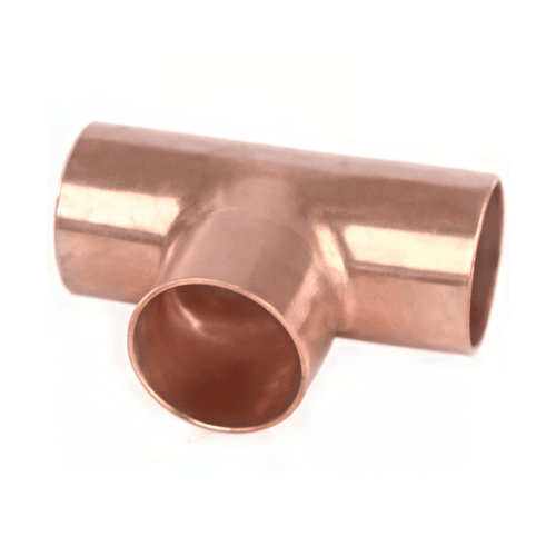 Tee Cobre C X C X C Para Tubo Int 2 1/2 Ext 2 5/8 Cluxer - Cxc-460-0520 Tee Cobre C X C X C Para Tubo Int 2 1/2 Ext 2 5/8 Cluxer - Cxc-460-0520