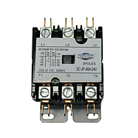Contactor 3 Polos, 40 Amps, Bobina 21-24Vac, 50/60Hz, Cluxer - Cxc3P40A24 Contactor 3 Polos, 40 Amps, Bobina 21-24Vac, 50/60Hz, Cluxer - Cxc3P40A24