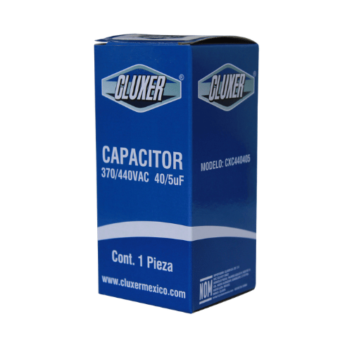 Capacitor De Trabajo 40/5 Mf / Cluxer - CXC440405