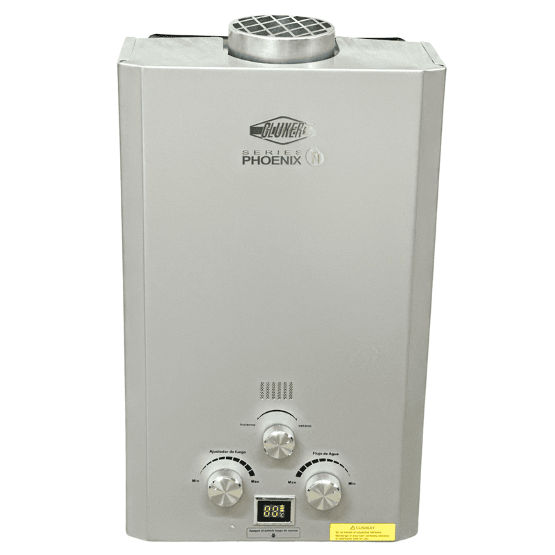 Boiler de Paso 08 litros CLUXER, Gas LP, Blanco, Series Phoenix - CXCPGLP8L Boiler de Paso 08 litros CLUXER, Gas LP, Blanco, Series Phoenix - CXCPGLP8L
