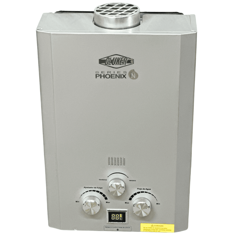 Boiler de Paso 06 litros CLUXER, Gas Natural, Series Phoenix - CXCPGN6L Boiler de Paso 06 litros CLUXER, Gas Natural, Series Phoenix - CXCPGN6L