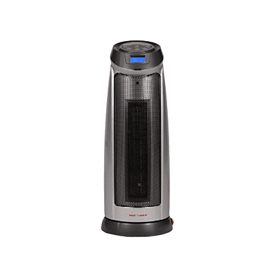 Calefactor Eléctrico de Cerámica Tipo Torre Heatwave, Potencias de Calefacción 2 (baja y alta) + modo ventilación, Potencia Mín. 750 W – Máx. 1500 W, Superficie a Cubrir 16 mts2 - HC5136L