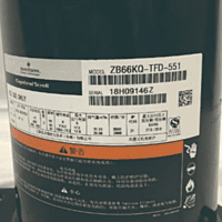 Compresor Copeland Sroll Zb, Media Y Baja Temperatura, 460/3/60, Hp 9, Cfh 1,095 - Zb66Kq-Tfd-551