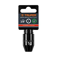 Dado de impacto, 6 puntas, cuadro 1/2' de 3/8' - D-7412-H / 13375 Dado de impacto, 6 puntas, cuadro 1/2' de 3/8' - D-7412-H / 13375