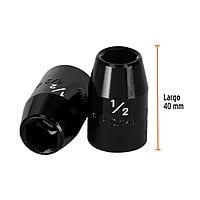 Dado de impacto, 6 puntas, cuadro 1/2' de 1/2' - D-7416-H / 13377 Dado de impacto, 6 puntas, cuadro 1/2' de 1/2' - D-7416-H / 13377
