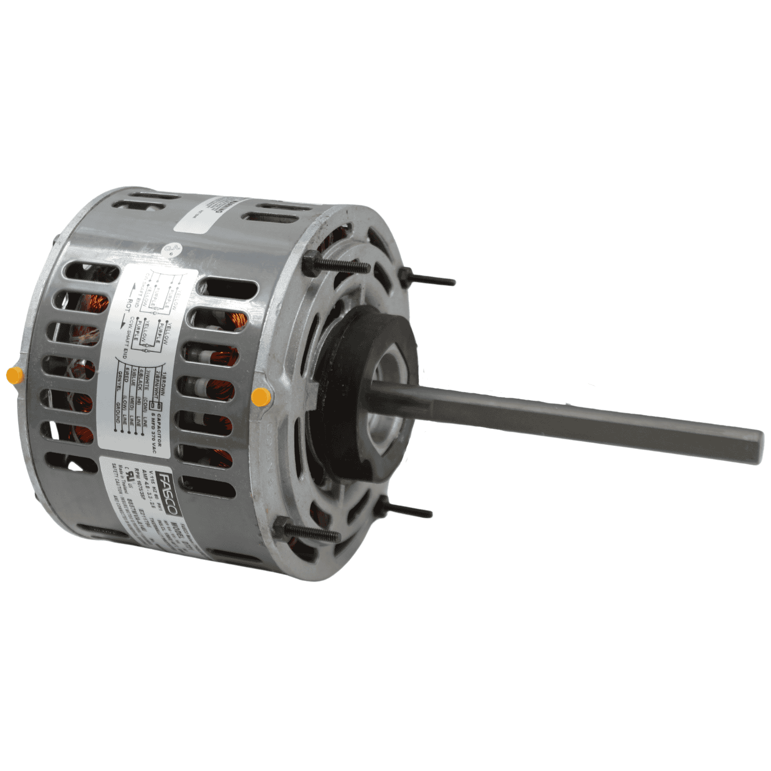 Motor Fasco Abierto, 1/4-1/5-1/6 Hp, 115 V, 1075 Rpm, Reversible - D721