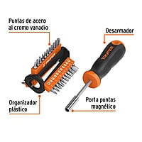 Desarmador multipunta, con 33 puntas - DMP-33 / 13595 Desarmador multipunta, con 33 puntas - DMP-33 / 13595