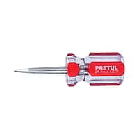 Desarmador plano, 1/4 x 1-1/2', mango PVC, Pretul - DR-1/4X1-1/2TP / 21461 Desarmador plano, 1/4 x 1-1/2', mango PVC, Pretul - DR-1/4X1-1/2TP / 21461
