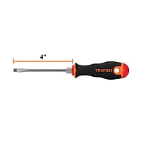 Desarmador plano 3/16x4' mango comfort grip - DR-3/16X4B / 13992 Desarmador plano 3/16x4' mango comfort grip - DR-3/16X4B / 13992