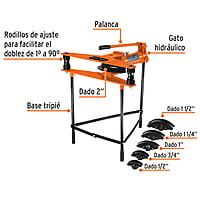 doblador-de-tubo-hidráulico-12-toneladas-horizontal doblador-de-tubo-hidráulico-12-toneladas-horizontal