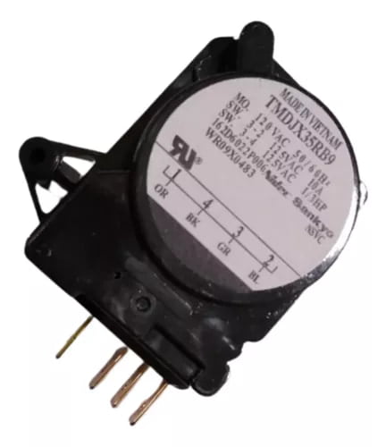 Reloj Deshielo para Refrigerador 10 Horas de Deshielo, para marca Mabe, Modelo WR01F02403 - REDHAM002 Reloj Deshielo para Refrigerador 10 Horas de Deshielo, para marca Mabe, Modelo WR01F02403 - REDHAM002