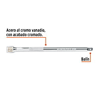 Extensión de 6' para matraca para dados cuadro 1/4' - E-4761 / 13915 Extensión de 6' para matraca para dados cuadro 1/4' - E-4761 / 13915