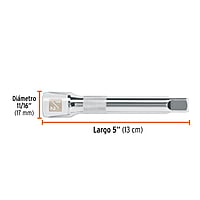 Extensión de 5' para matraca, para dados cuadro 1/2' - E-5461 / 13416 Extensión de 5' para matraca, para dados cuadro 1/2' - E-5461 / 13416