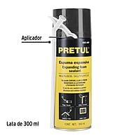 Espuma expansiva, 300 ml, Pretul - ESEX-300P / 27007 Espuma expansiva, 300 ml, Pretul - ESEX-300P / 27007