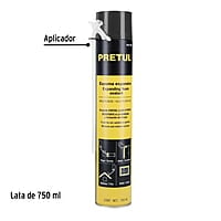 Espuma expansiva, 750 ml, Pretul - ESEX-750P / 27009 Espuma expansiva, 750 ml, Pretul - ESEX-750P / 27009