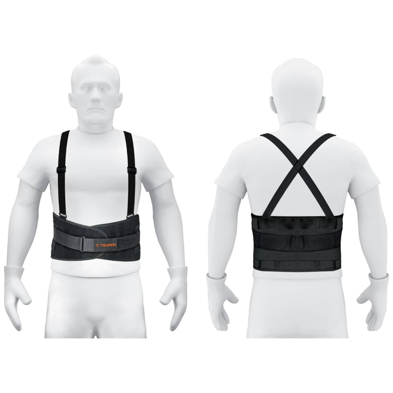 Faja con tirantes ajustables, tercer cinturón, talla grande - FAJA-LX / 14217 Faja con tirantes ajustables, tercer cinturón, talla grande - FAJA-LX / 14217