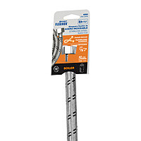 Manguera trenzada de acero 1/2 x 1/2'X 40 cm usos generales - FBO-2240X / 48964 Manguera trenzada de acero 1/2 x 1/2'X 40 cm usos generales - FBO-2240X / 48964